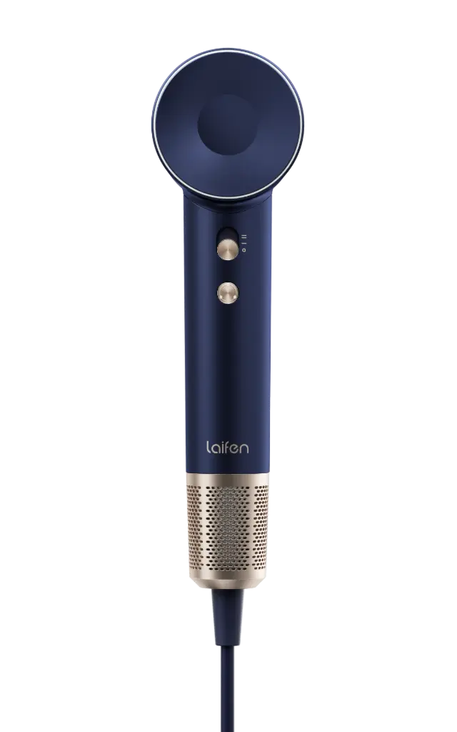 Laifen Hair Dryer UK Version Premium Nozzle*2 Golden Blue
