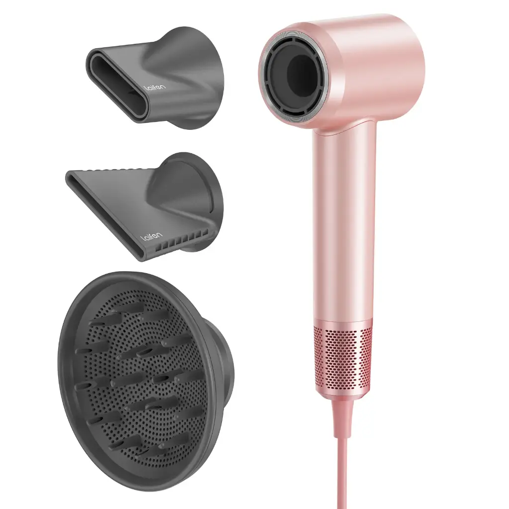 Laifen Hair Dryer UK Version Swift Special Nozzle*3 Pink(New)