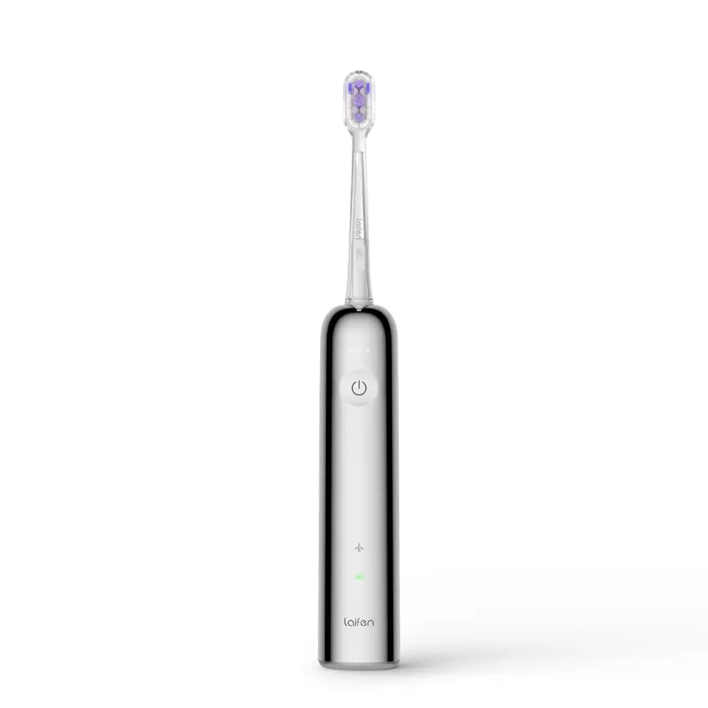 Laifen Toothbrush Wave SA version Stainless Steel(SA) Metal-White